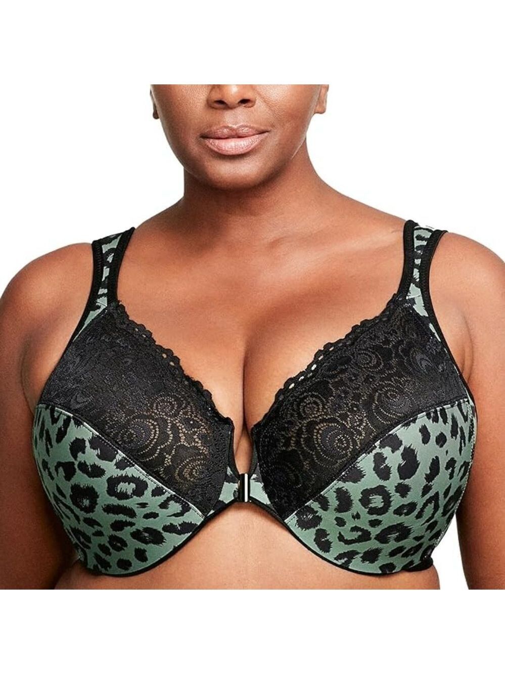 Glamorise Women's Wonderwire Front-closure Bra Underwire #1245 42DD 44DD